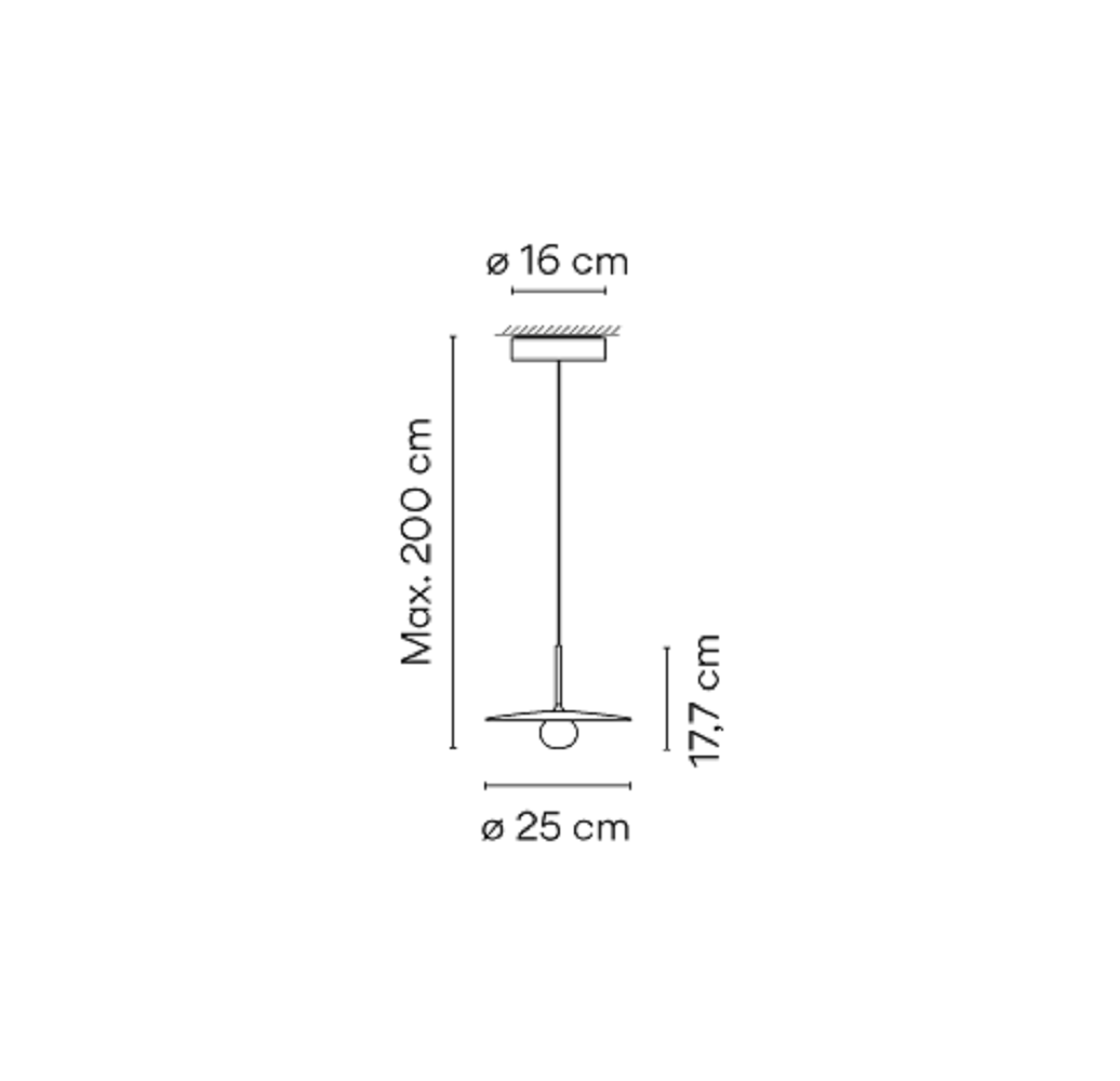 Vibia Tempo - Pendelleuchte: 5770 