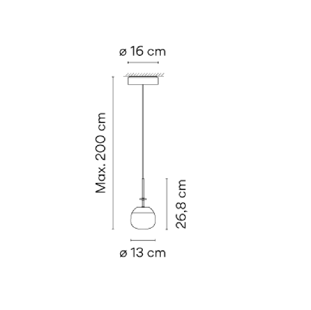 Vibia Tempo - Pendelleuchte: 5772