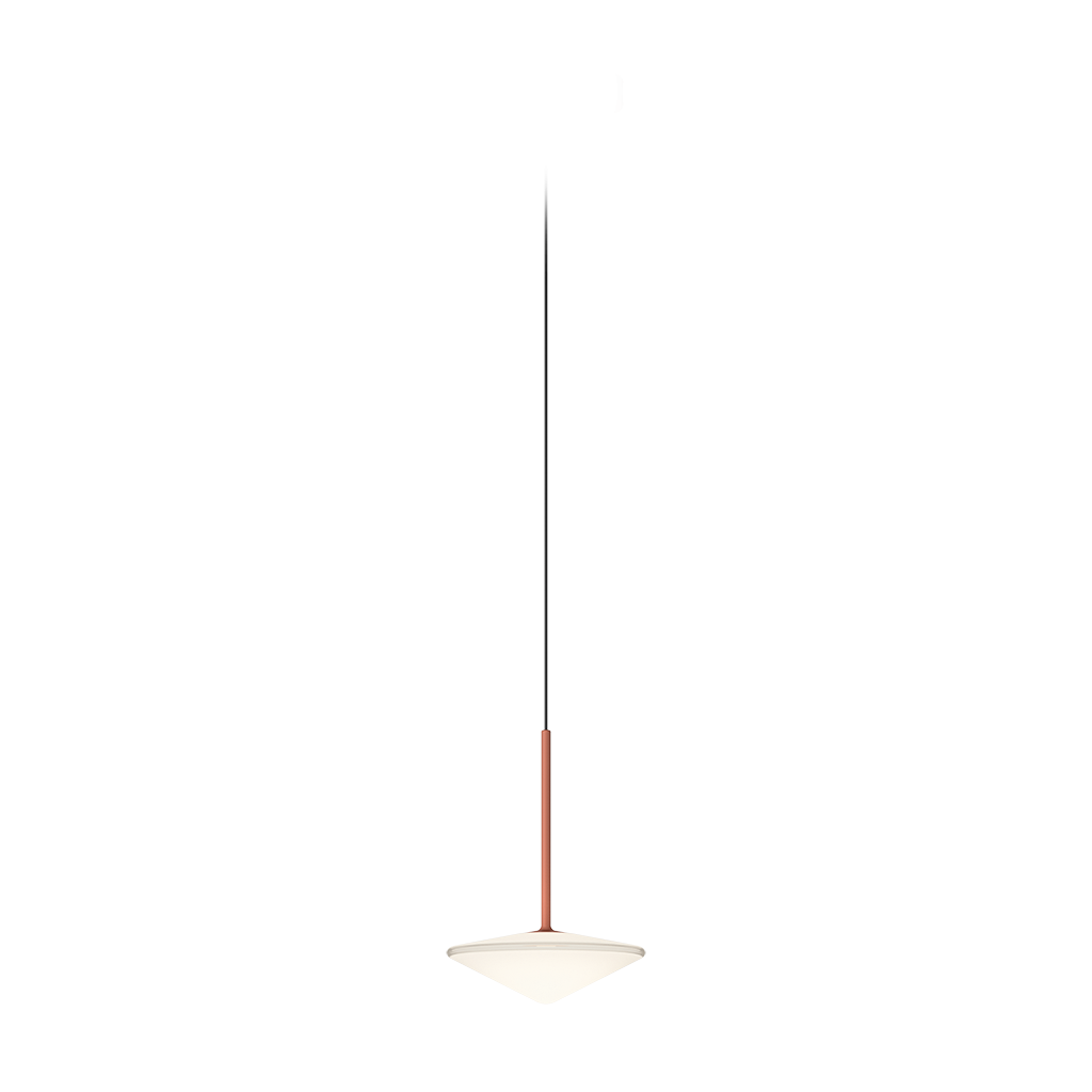 Vibia Tempo - Pendelleuchte: 5774 - Terra Red