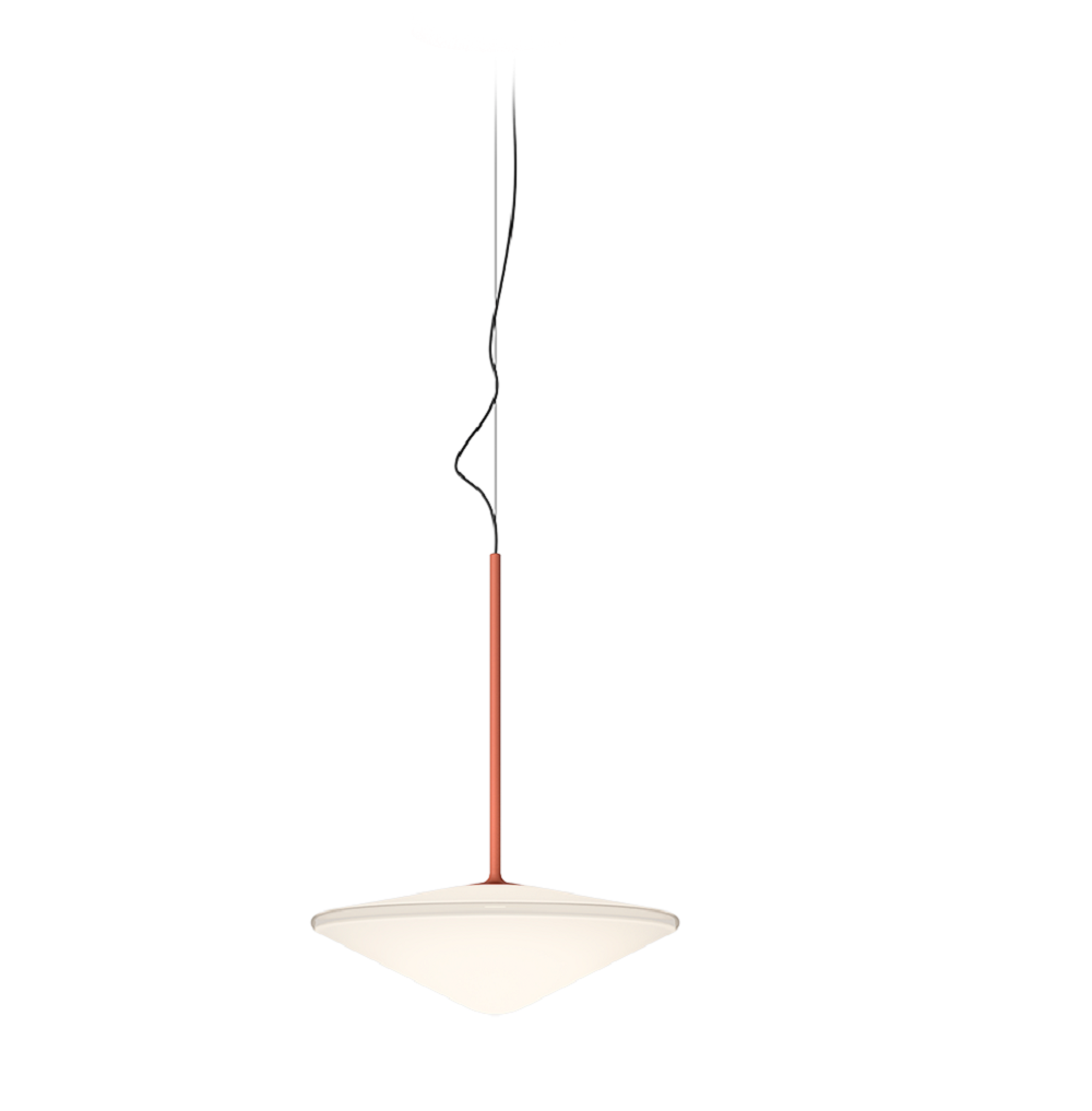 Vibia Tempo - Pendelleuchte: 5780 - Terra Red