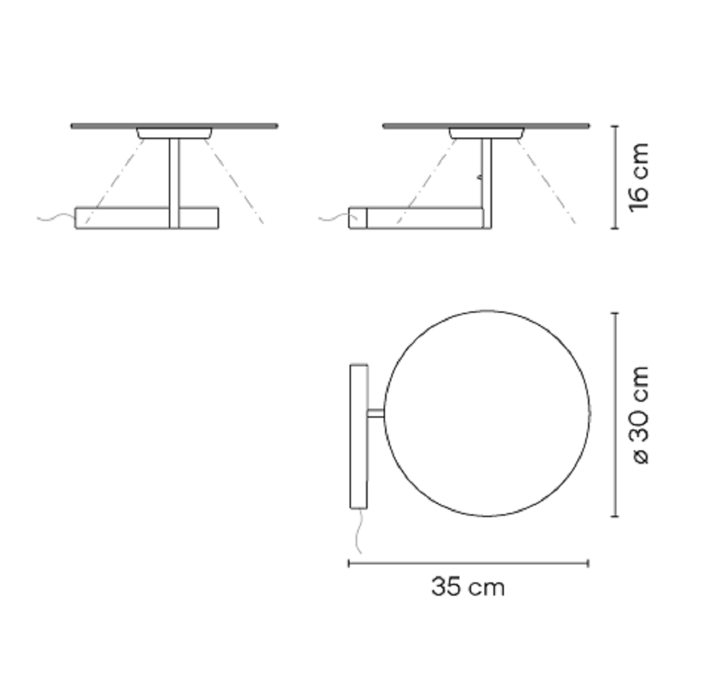 Vibia Flat 5965 - Tischleuchte