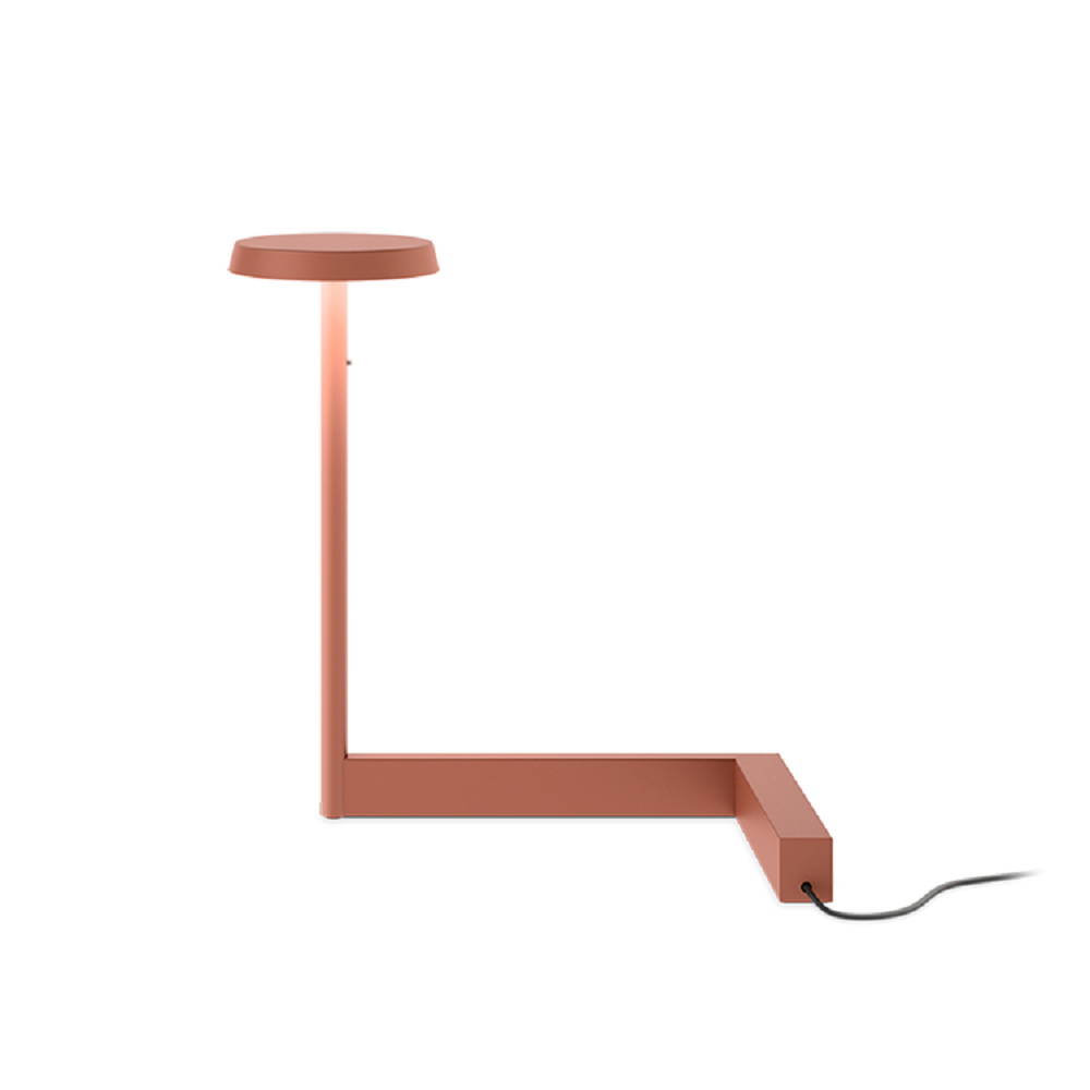 Vibia Flat 5970 - Tischleuchte: Terra Red