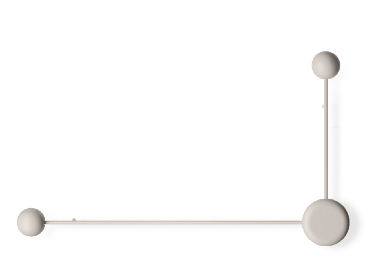 Vibia Pin - Wandleuchte - Pin1694 - Creme