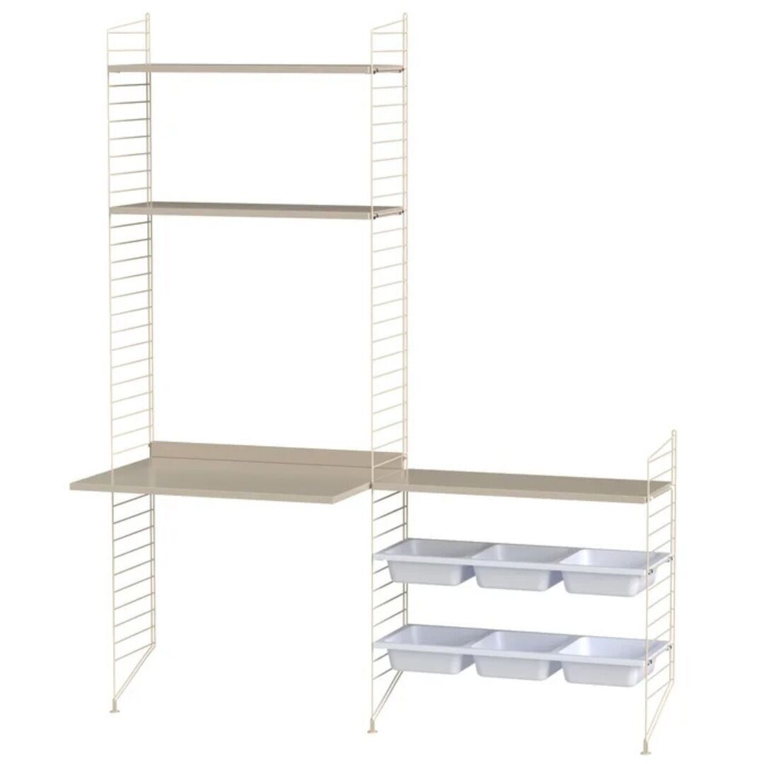 String_Furniture_System_Kinderzimmer_E_Beige_Beige