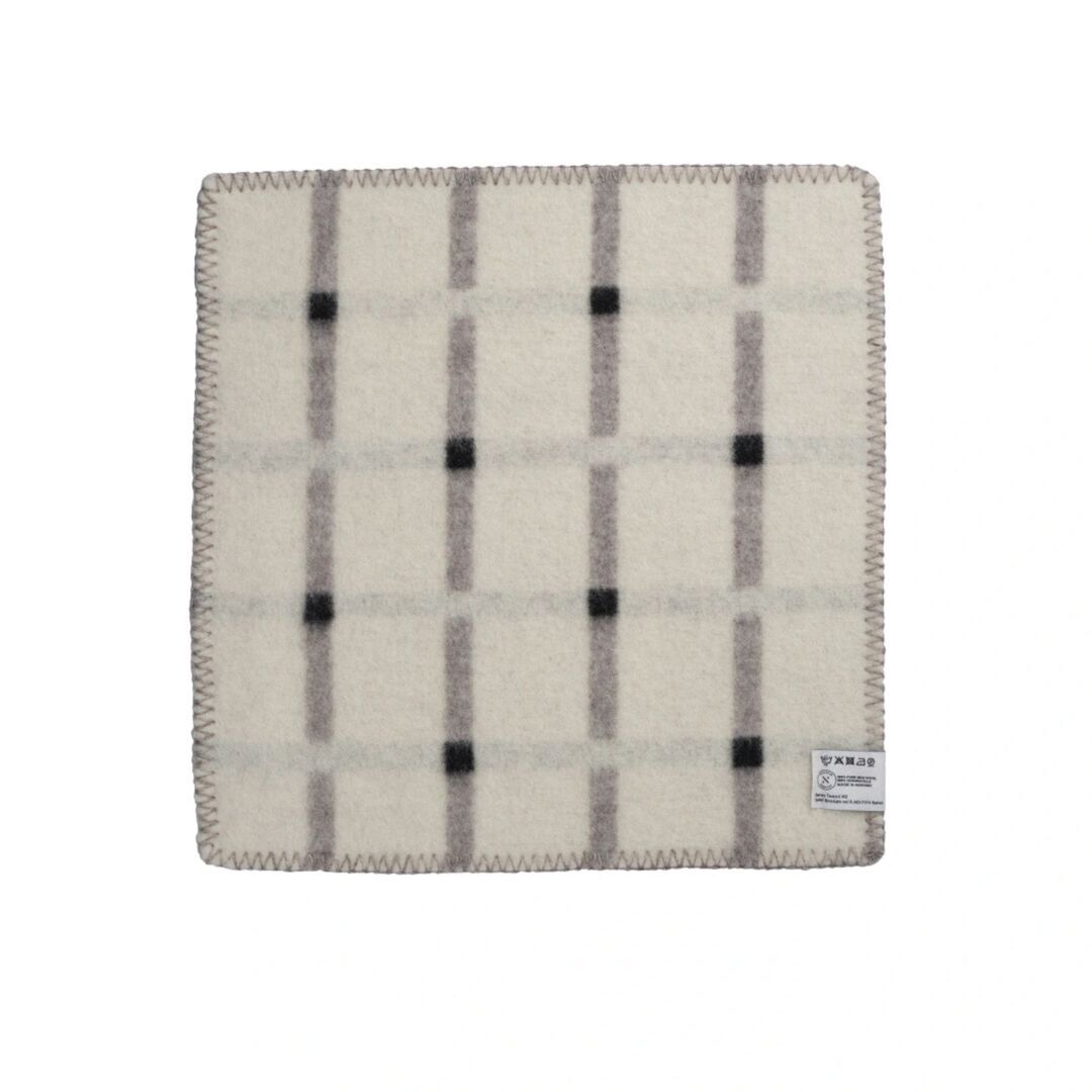 Røros Tweed Sitzkissen aus Lammwolle Knut von Røros Tweed Taubengrau