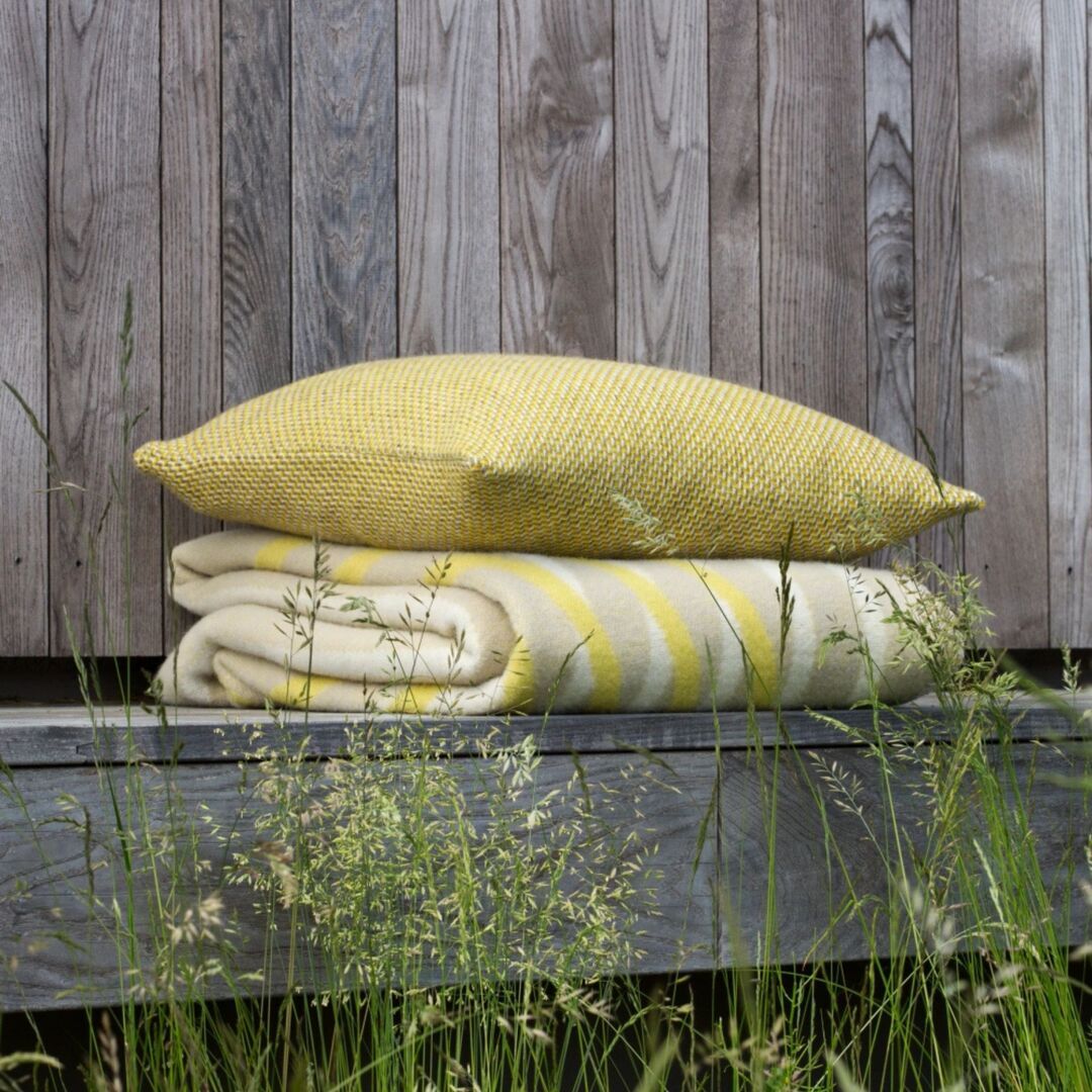 Røros Tweed Lammwolldecke Bislett 135 x 200 cm von Røros Tweed