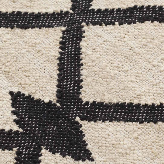Teppich Rodas Schwarz Gan Rugs