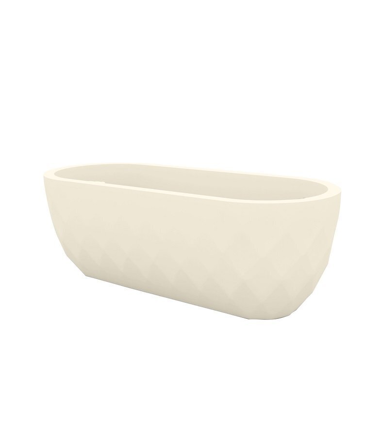 Vondom Vases Nano Planter 14x33x12 - Lacquered Ecru