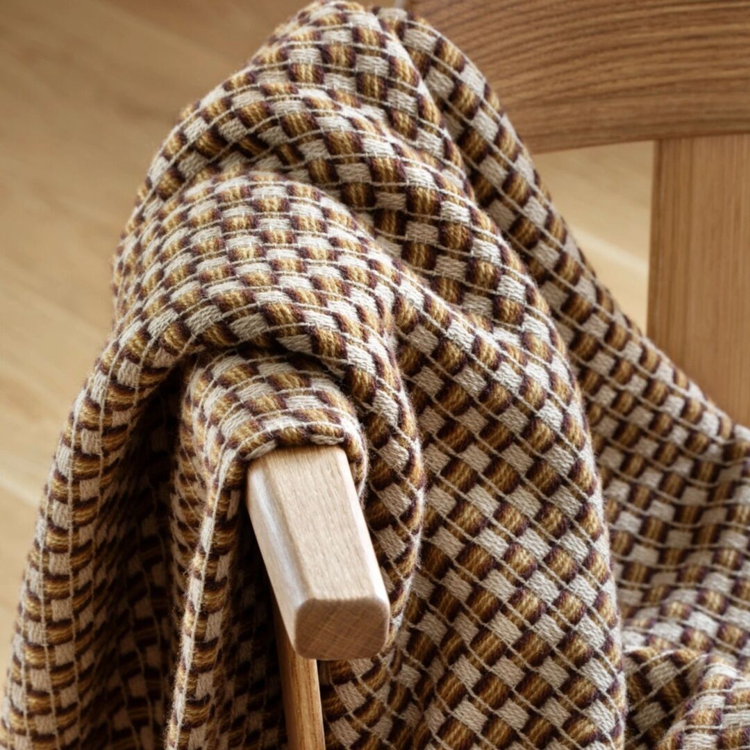 Røros Tweed Lammwolldecke Isak 150 x 210 cm von Røros Tweed