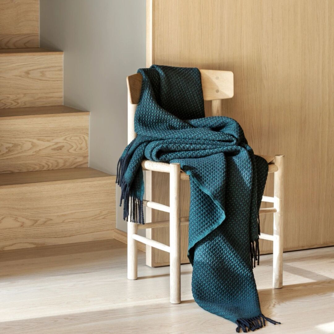 Røros Tweed Lammwolldecke Vega 150 x 210 cm von Røros Tweed