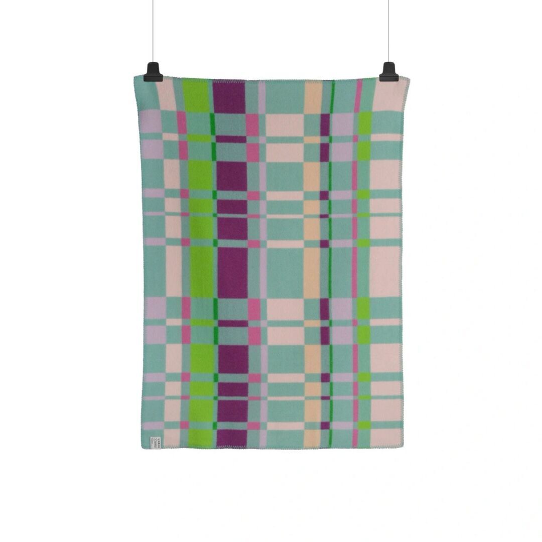 Røros Tweed,Baby Lammwolldecke City 67 x 100 cm von Røros Tweed,Mint,Wohntextilien,Plaids