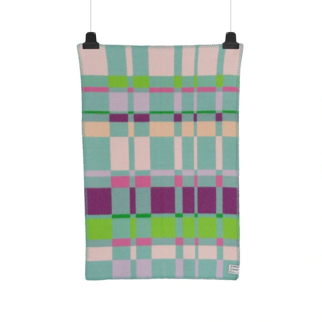 Røros Tweed,Baby Lammwolldecke City 67 x 100 cm von Røros Tweed,Mint,Wohntextilien,Plaids