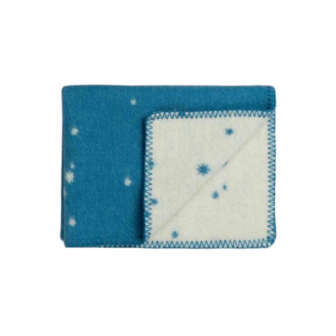 Røros Tweed Røros Tweed Orion Babydecke 100 x 67 cm Blau