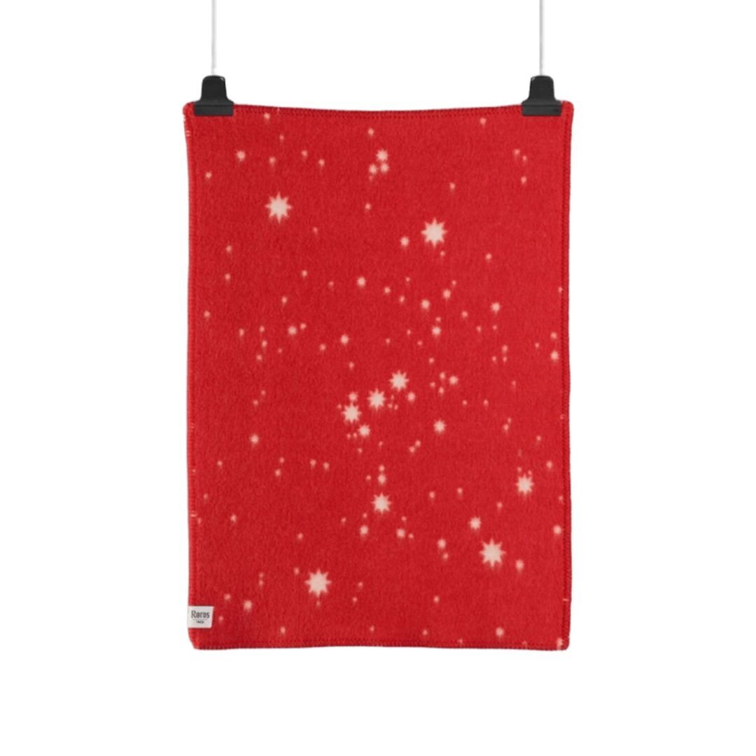 Røros Tweed Røros Tweed Orion Babydecke 100 x 67 cm Rot