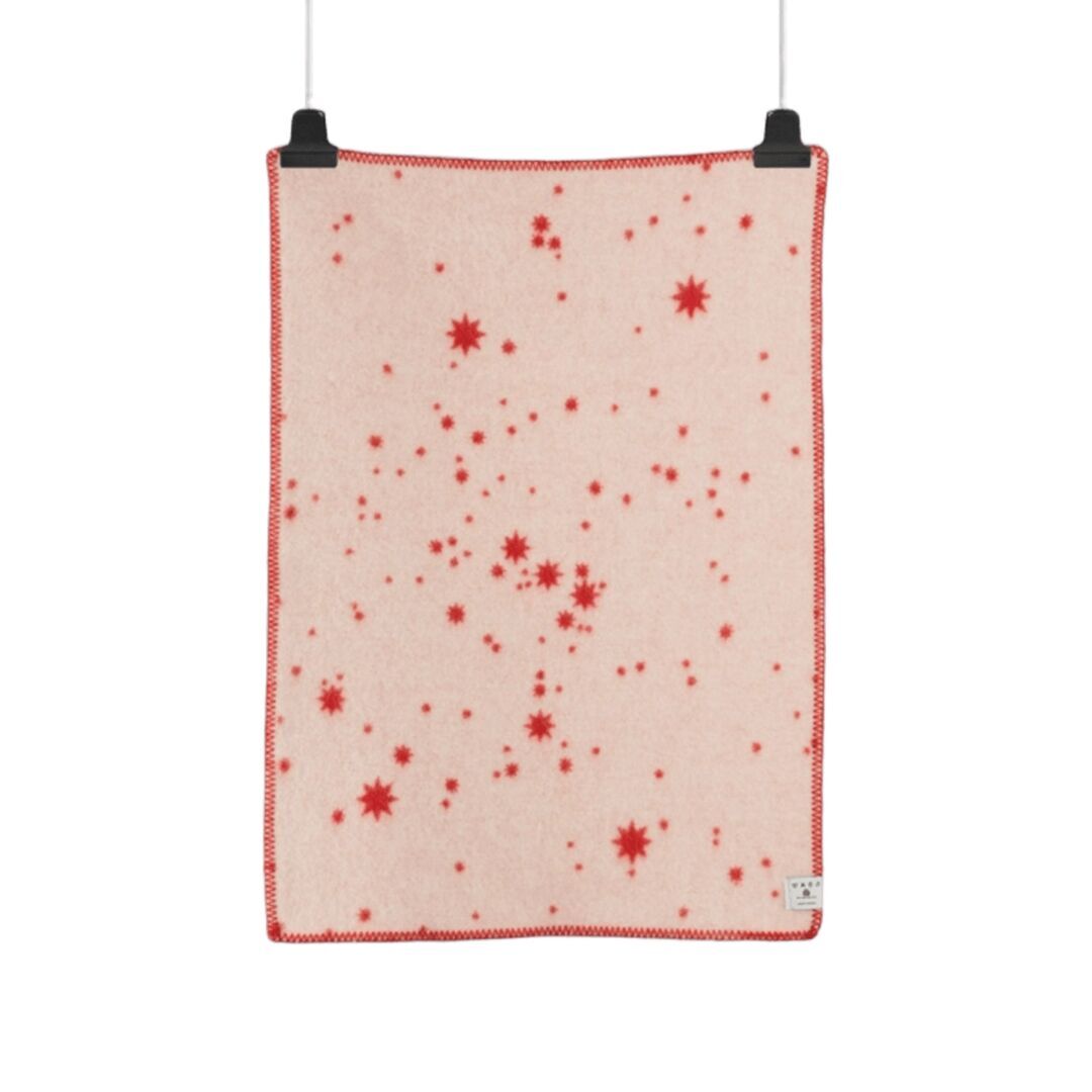 Røros Tweed Røros Tweed Orion Babydecke 100 x 67 cm Rot