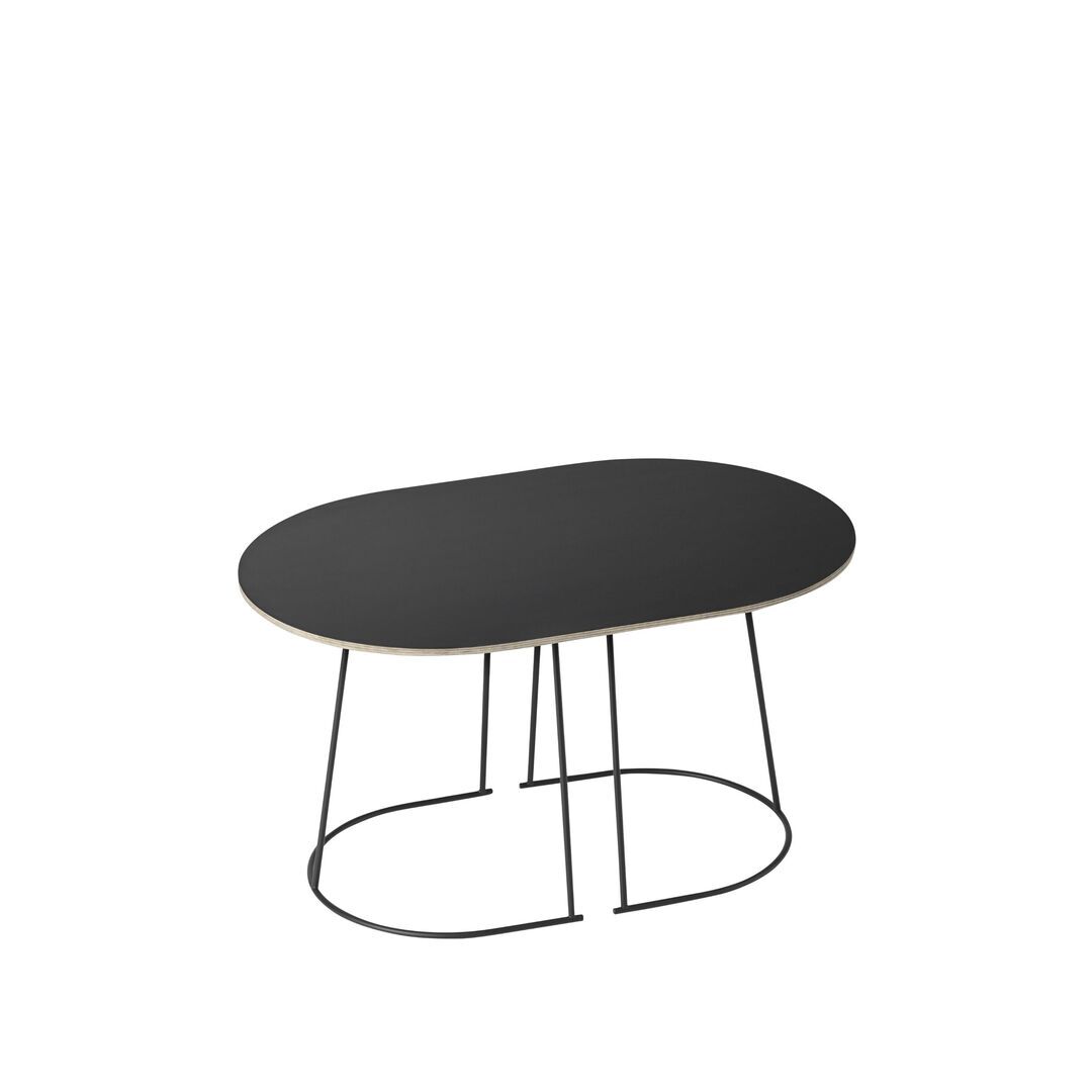 Muuto Couchtisch Airy von Muuto Black, Small
