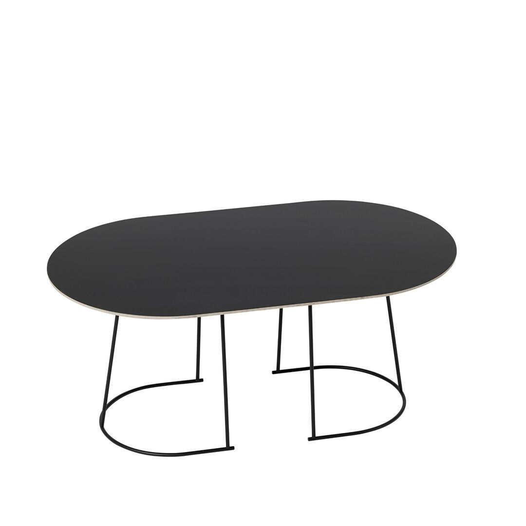Muuto Couchtisch Airy von Muuto Black, Medium