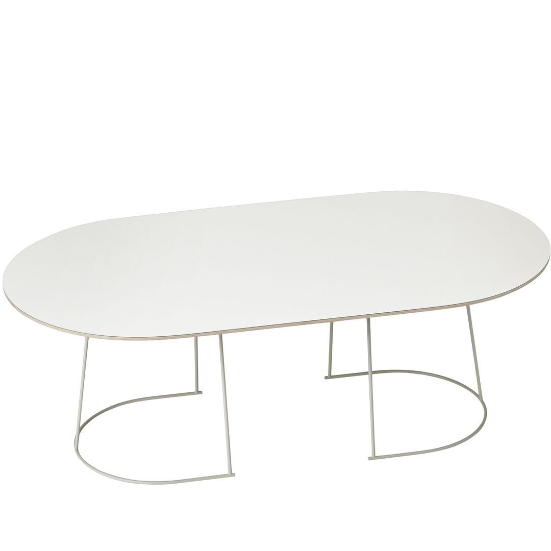 Muuto Couchtisch Airy von Muuto Off White, Large