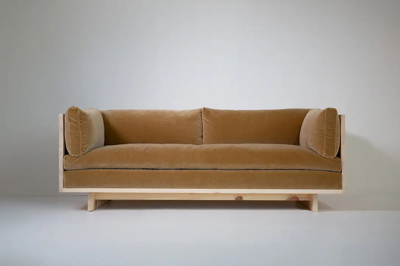 Kalon Studio Kalon Rugosa Sofa Umber