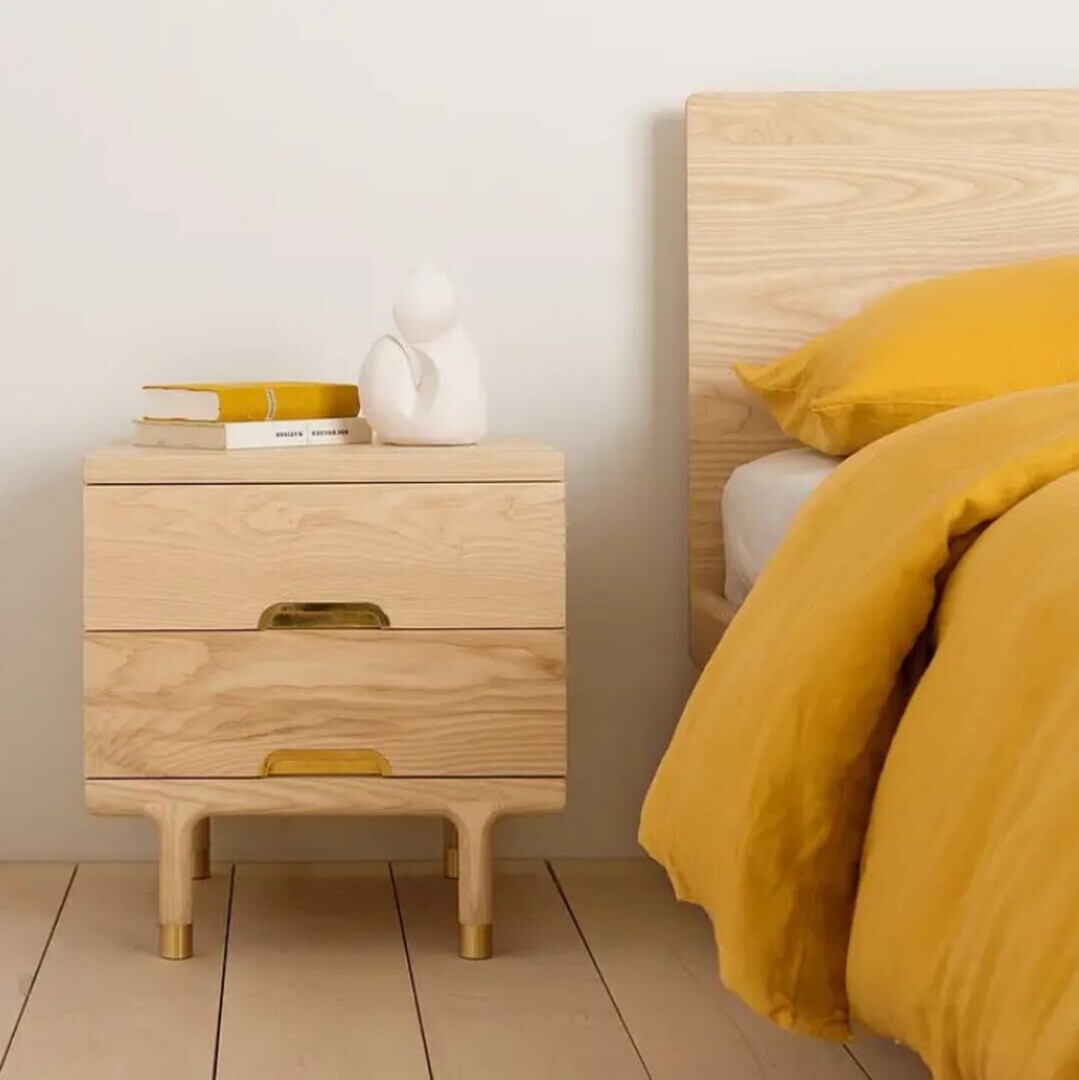 Kalon Simple Side Table Ash