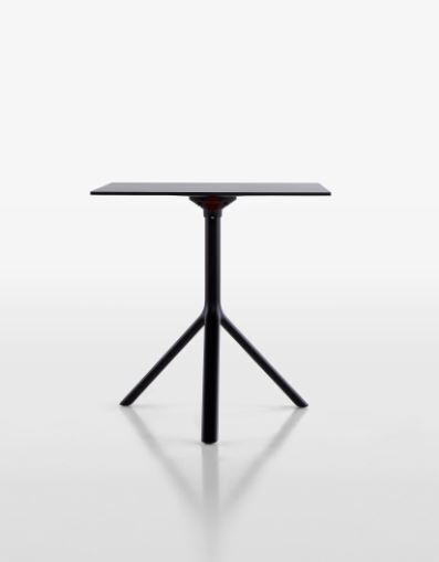 Plank Miura Table, eckig schwarz