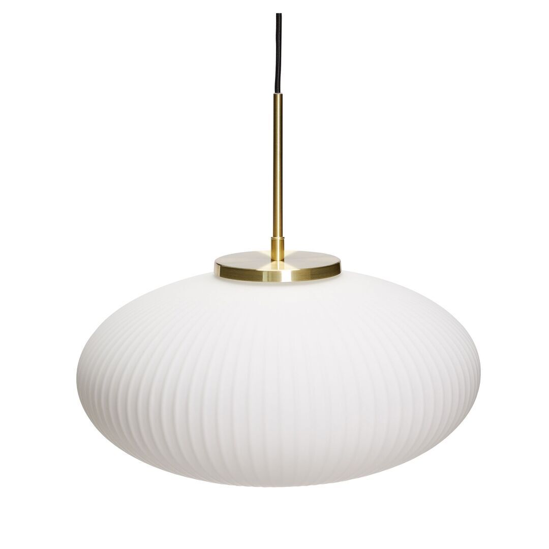 Hübsch  Serene Pendelleuchte von Hübsch Ellipse 
