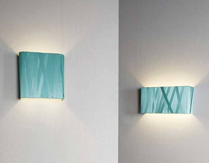 Fambuena Viereckige Dress Wandlampe