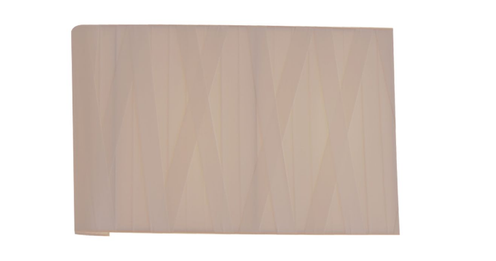 Fambuena Rechteckige Dress Wandlampe - Cremeweiss