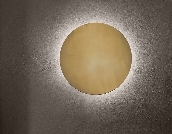 Fambuena Hoop Wand- oder Deckenlampe - 50 Essence / Silber