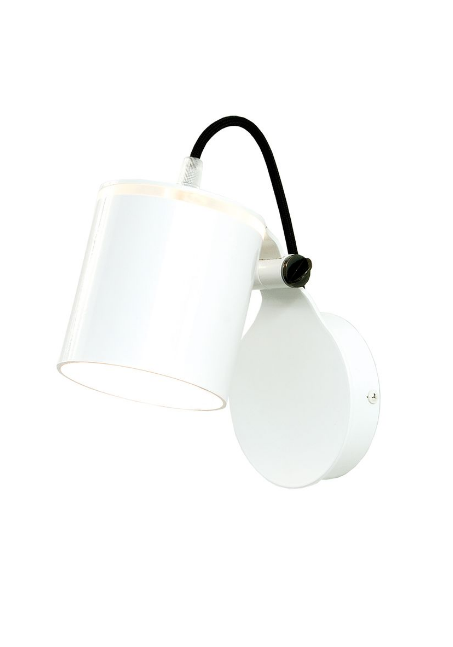 Fambuena Plume Wandlampe - Weiss