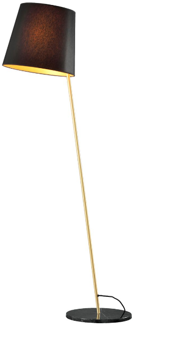 Fambuena Excentrica Essence Stehlampe / Marmor - Goldrute