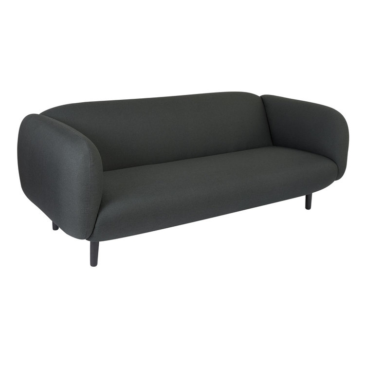 Eno Studio Moïra 3 Seat Sofa - Dark Grey