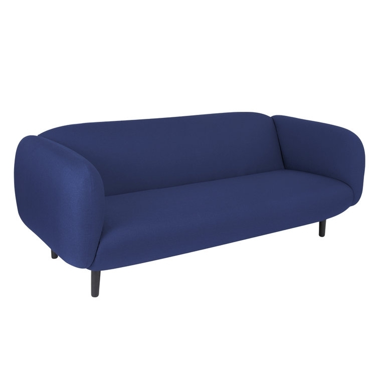 Eno Studio Moïra 3 Seat Sofa - Blue