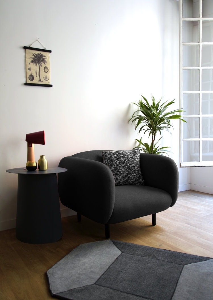 Eno Studio Moïra Armchair - Dark Grey