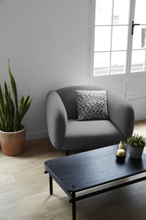 Eno Studio Moïra Armchair - Light Grey