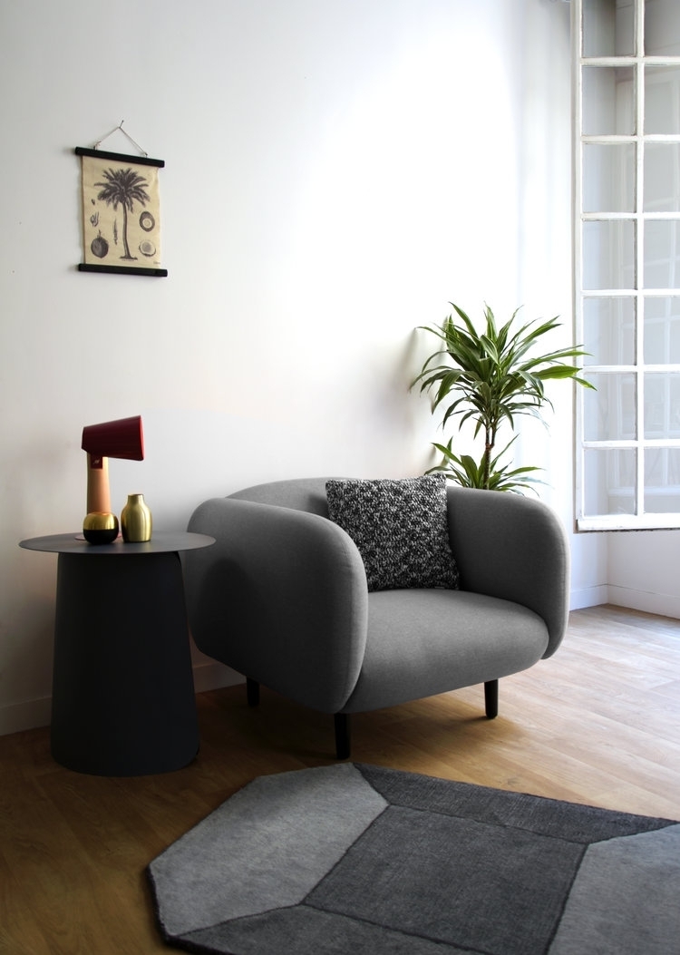 Eno Studio Moïra Armchair - Light Grey