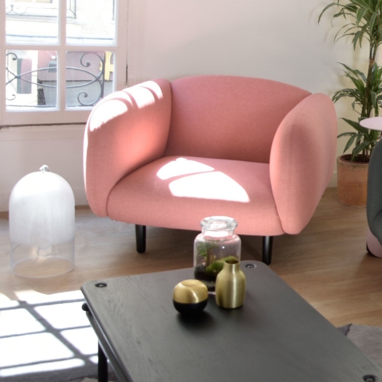 Eno Studio Moïra Armchair - Pink