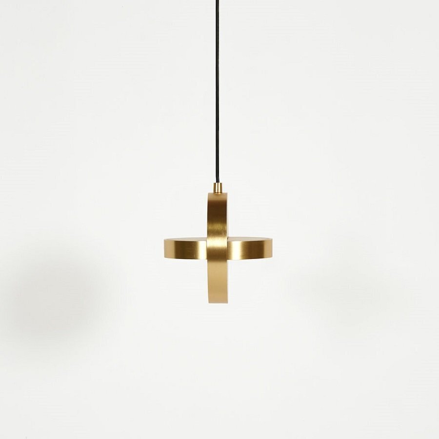 Eno Studio Plus Suspension Lamp - Brass