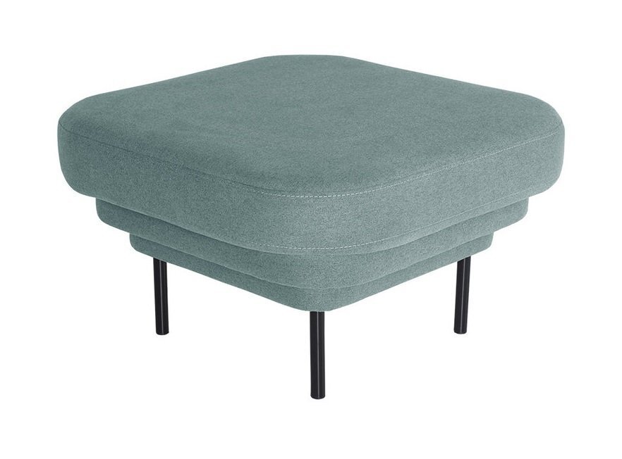 Eno Studio Cornice Ottoman - Blue