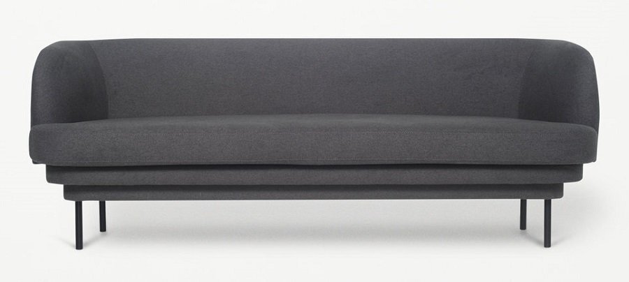 Eno Studio Cornice Sofa - Grey