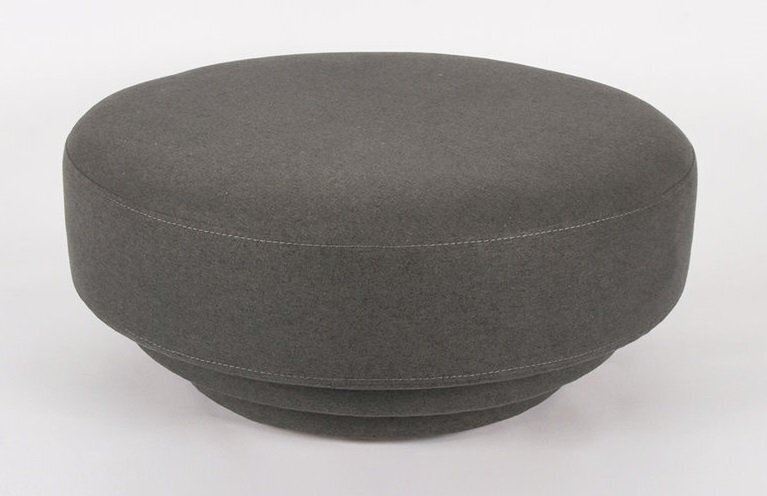 Eno Studio Cornice Pouf - Grey