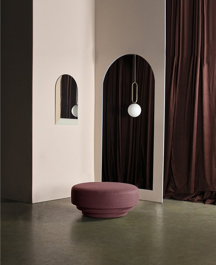 Eno Studio Cornice Pouf