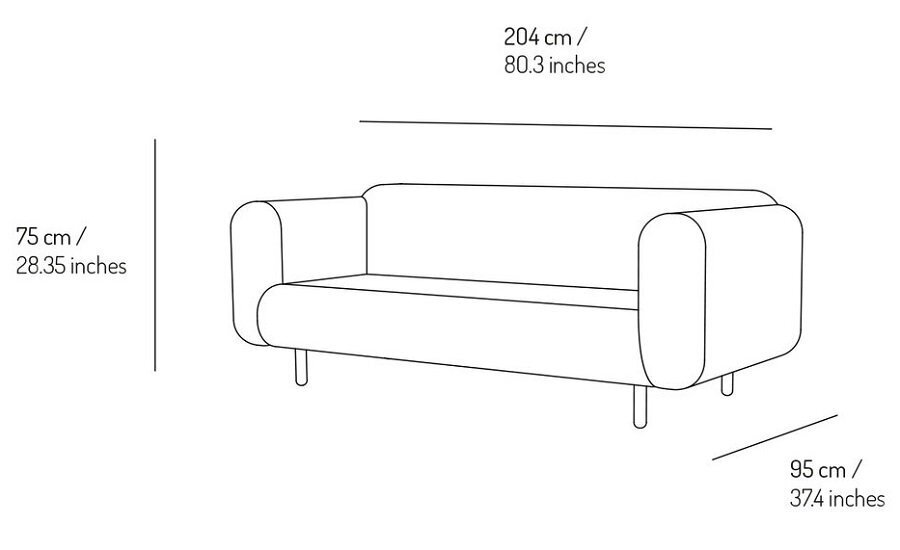 Eno Studio Moïra Sofa Velvet