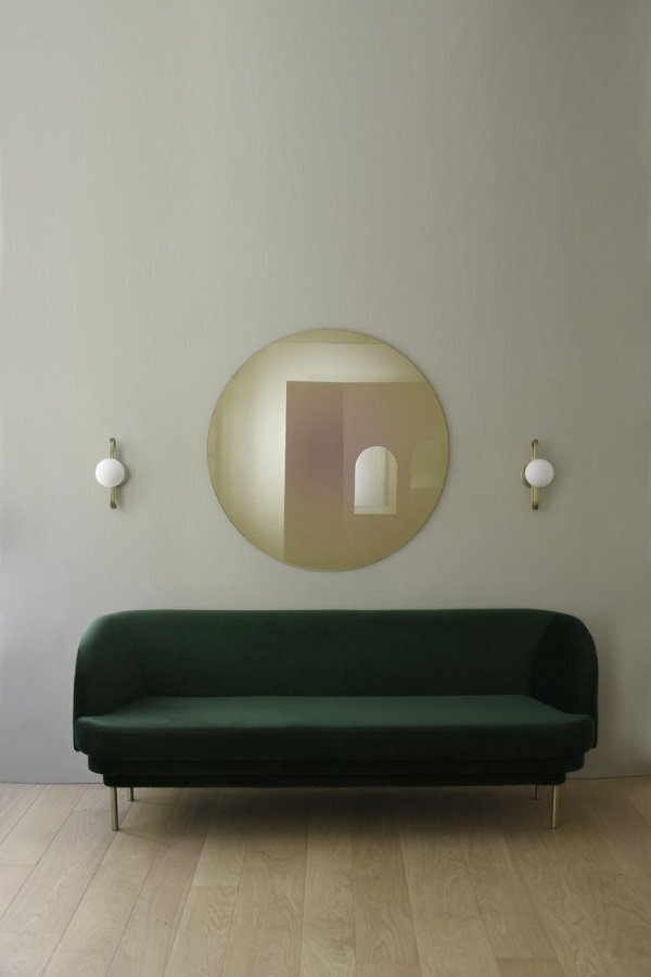 Eno Studio Fading Mirror Ø 103 cm