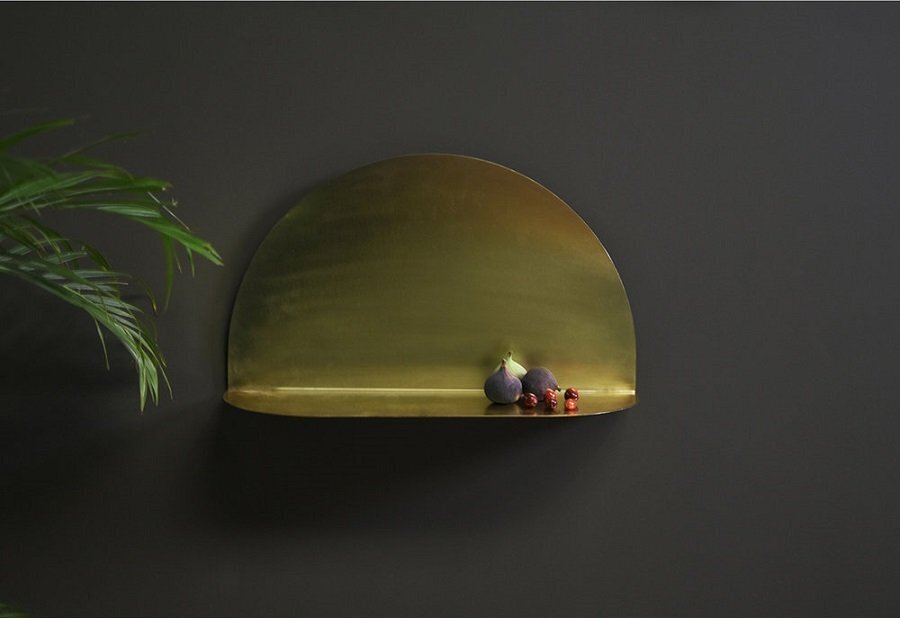 Eno Studio Archal Half Moon Mirror