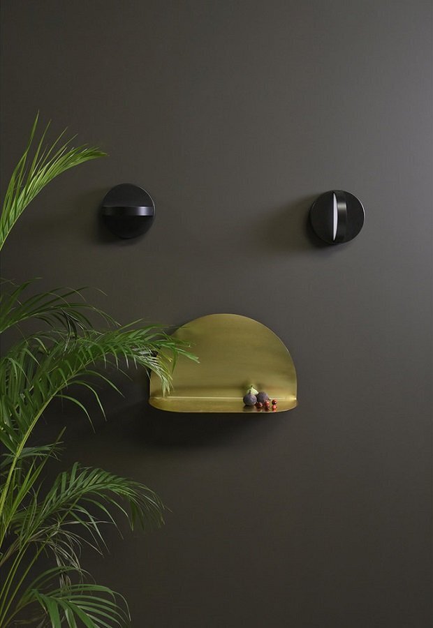Eno Studio Archal Half Moon Mirror