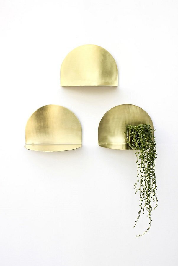 Eno Studio Archal Half Moon Mirror