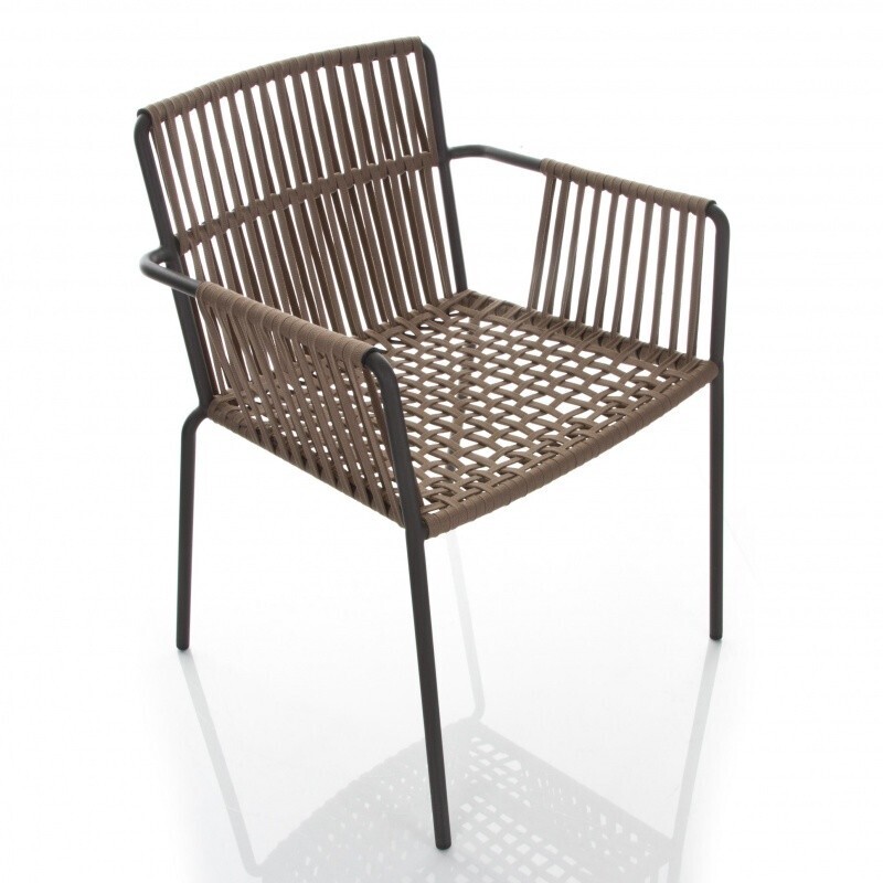 Kettal Net Armlehnstuhl / Gartenstuhl 