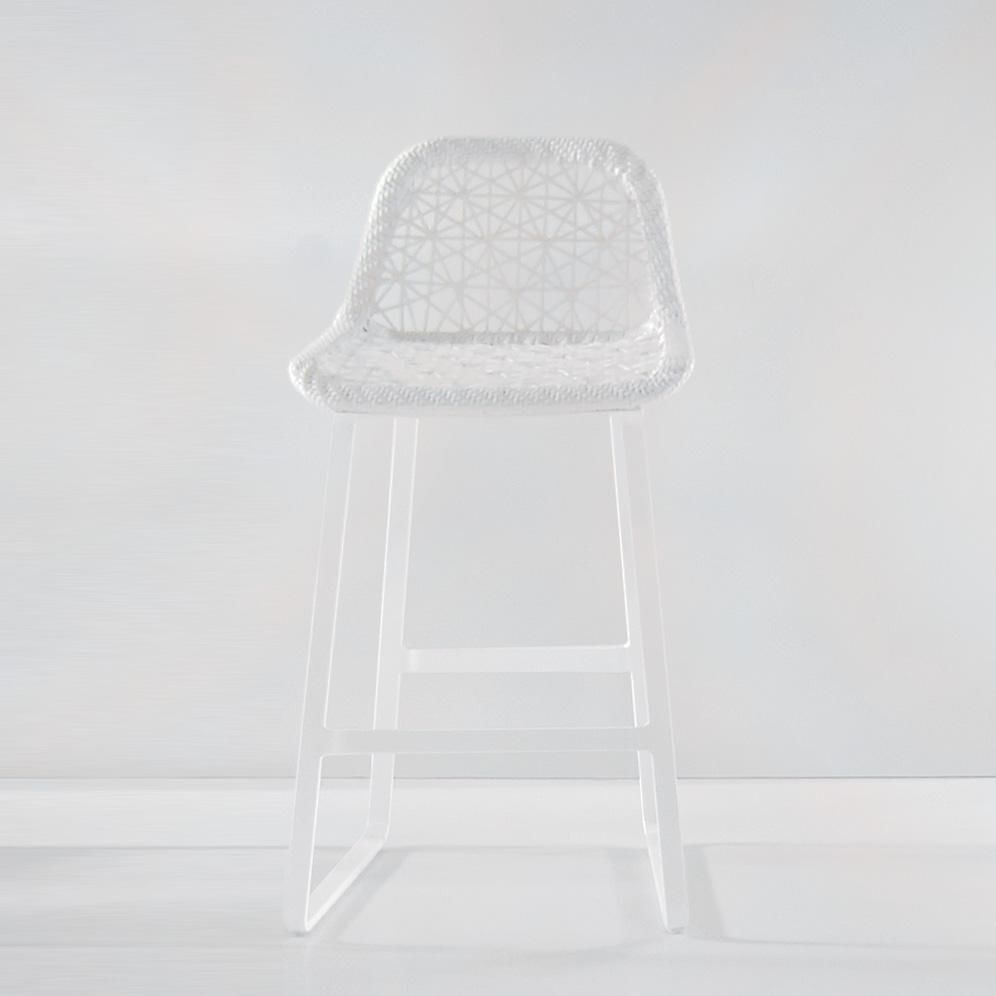 Kettal Maia Barhocker - weiß