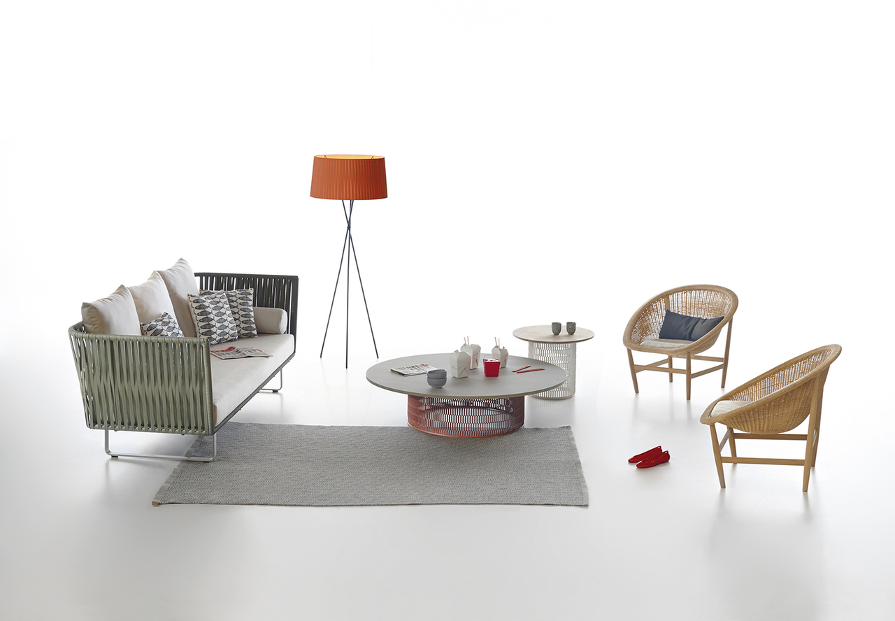 Kettal Bitta 2-Sitzer Outdoor Sofa